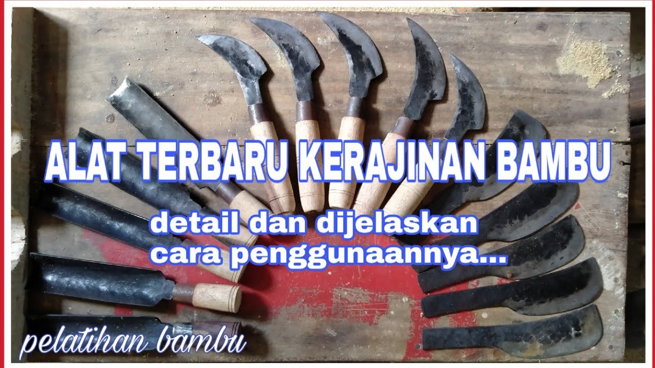 Review Alat  Kerajinan  Bambu  yns bamboo craft YouTube