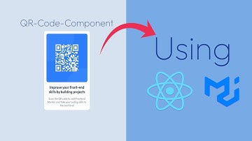 QR Code Component Using ReactJS and Material Ui || Frontend Mentor Challenges