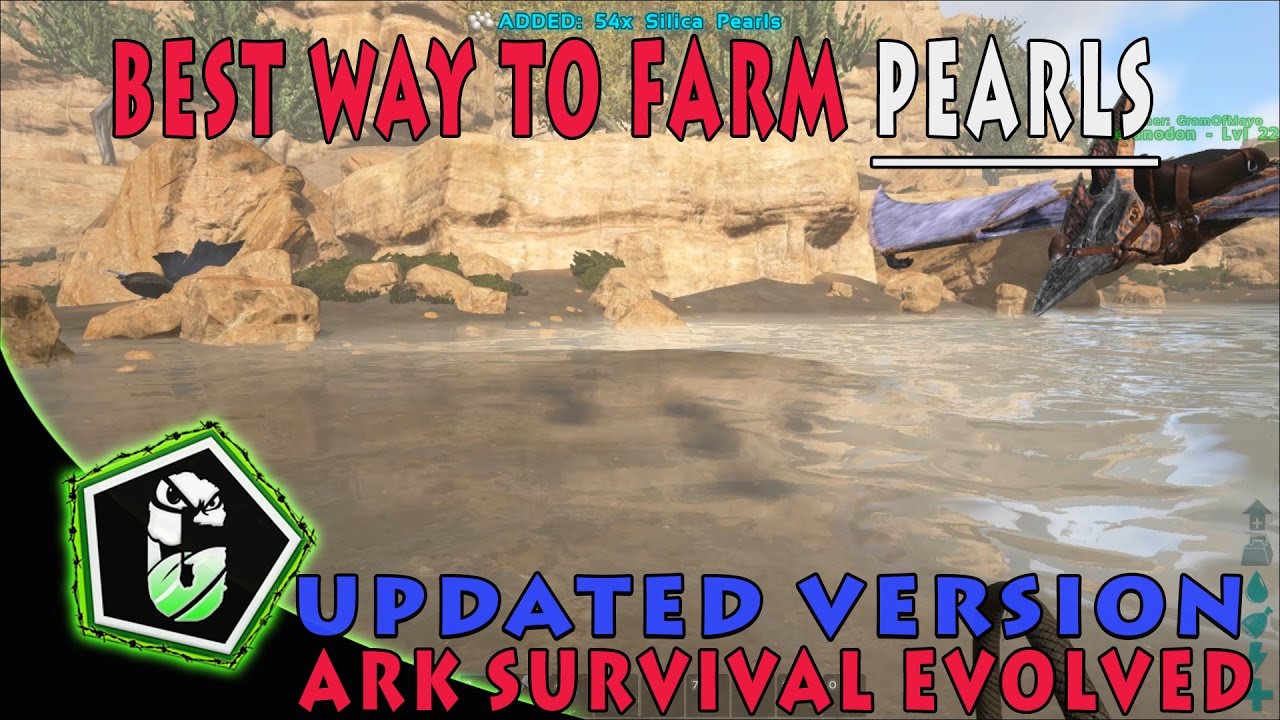 Ark Survival Evolved - How To Farm Alot Of Pearls (Updated Version) Ps4