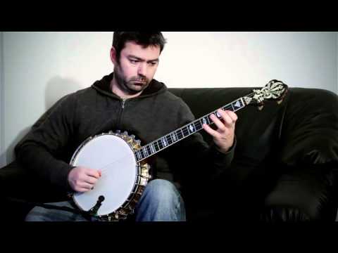 Irish tenor banjo. John Brosnan's Reel