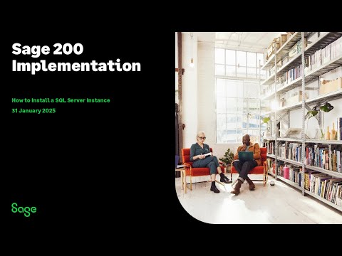 Sage 200 UK - Implementation - How to Install a SQL Server Instance