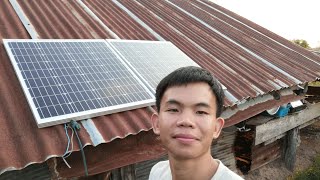 โซล่าเซลล์​ ระบบเล็ก ด้วยแผง 80 วัตต์ และการใช้งานจริง Solar panel Tiny house