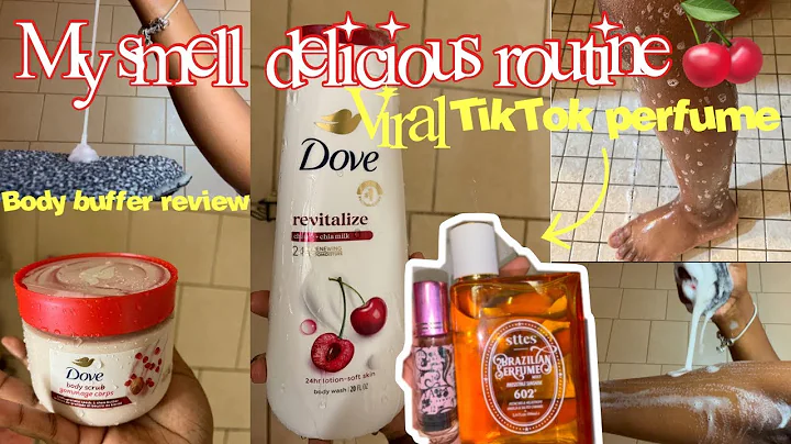 SMELL DELICIOUS ROUTINE | SHOWER ROUTINE FOR SOFT GLOWY SKIN