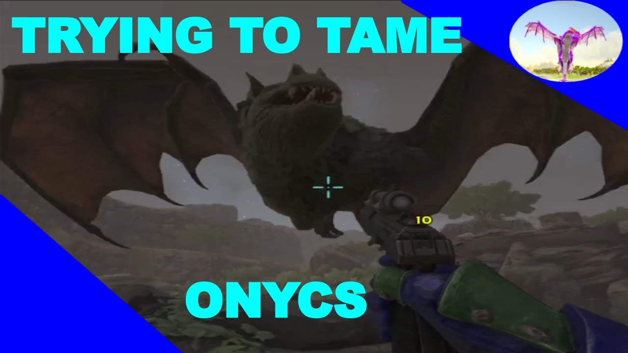 TRYING TO TAME AN ONYC! ARK Ragnarok ep 91!