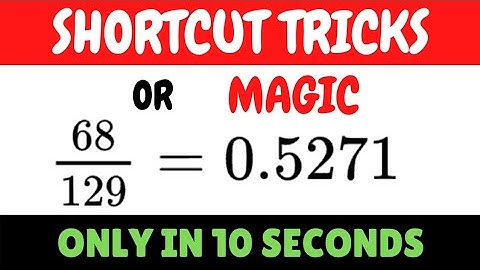 New divide trick | Divide short trick | Big numbers division trick | Divide any number faster
