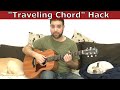 Guitar Hack: The Travelling Chord Shape Method (4 Examples) - Lesson Tutorial
