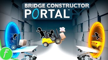 Bridge Constructor Portal FULL WALKTHROUGH Gameplay HD (PC) | NO COMMENTARY | PART 16
