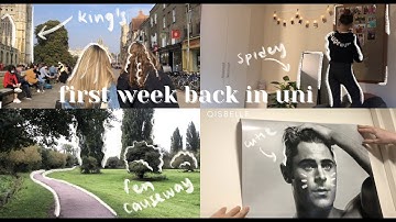 First Week Back in Uni! | Cambridge University, Fresher