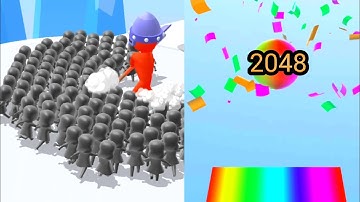 Max Levels - Count Master Vs Ball Merge 2048|  All levels| new apk update