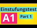 Einstufungstest A1 Part 1 - German Placement Test A1