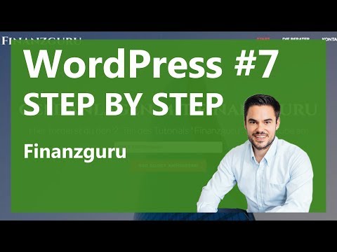 Homepage erstellen und Online Marketing 2017 - Finanzguru / WP Step by Step #07