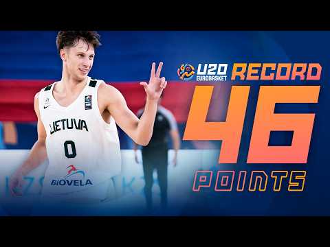 RECORD! Mantas Juzenas drops 46 | Full Highlights