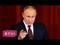 Провокации Запада, Минские соглашения, оппозиция в Беларуси: что заявил Путин на заседании МИД