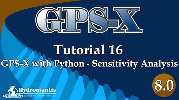 GPS-X Tutorial 16: GPS-X with Python - Sensitivity Analysis