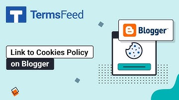 How to Link to Cookies Policy on Blogger