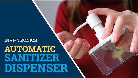 HOW TO BUILD #AUTOMATIC #SANITIZER #DISPENSER | SIMULATION IN TINKERCAD CIRCUITS || SHASHANK M GOWDA