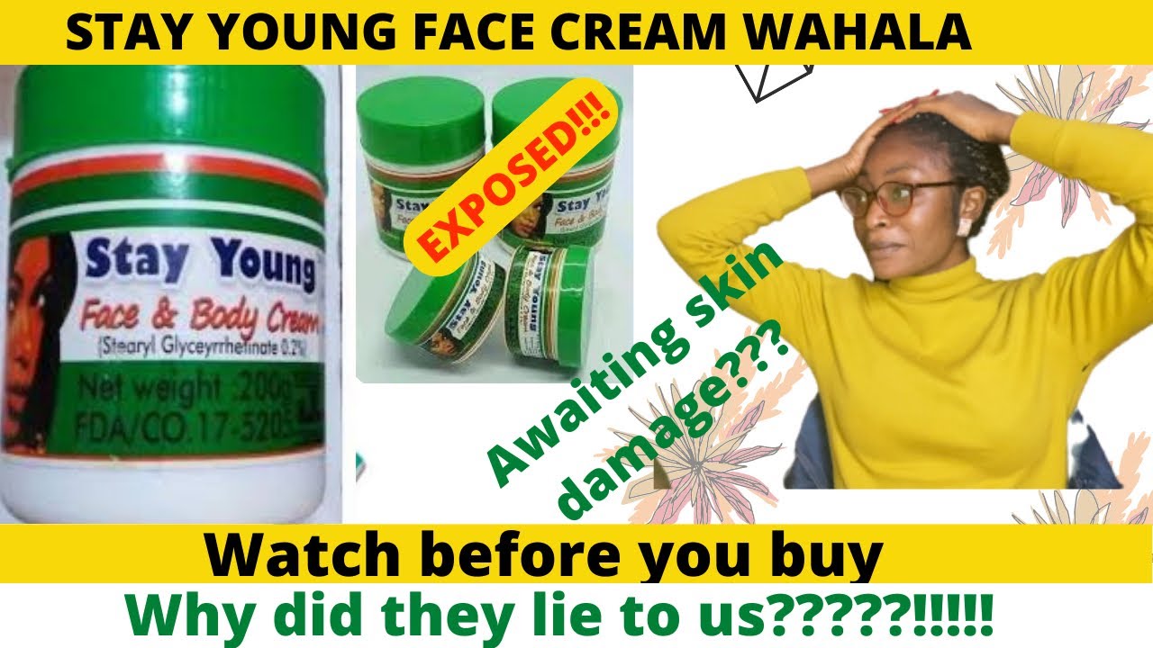 STAY YOUNG FACE CREAM Watch this and not regret using your money well