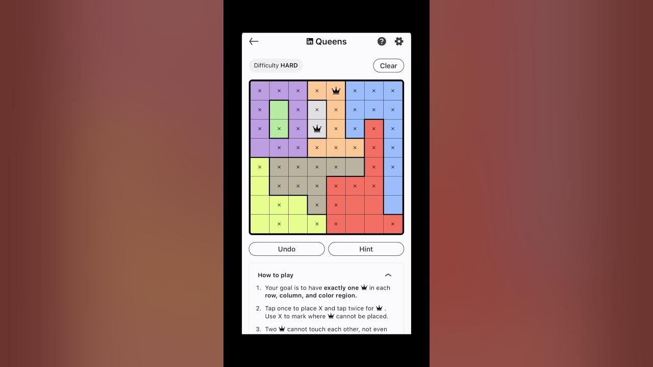 LinkedIn Queen puzzle #437 Today’s solution | 11th July, 2025