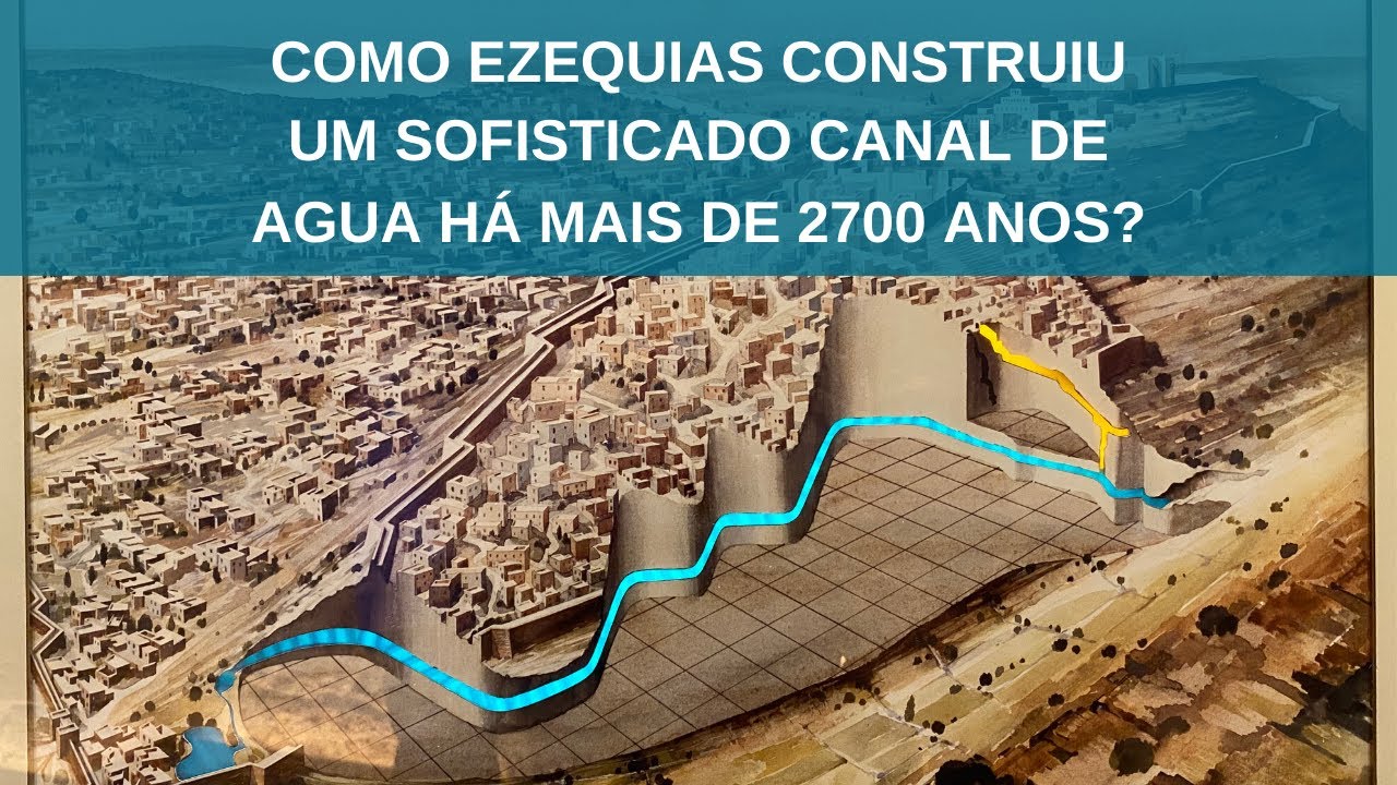A Incrível Engenharia do TÚNEL DE EZEQUIAS Jerusalém Israel YouTube
