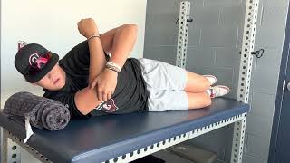 Single Arm Sidelying Horizontal Adduction Mobilization