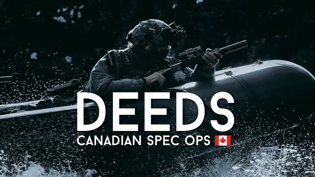 Canadian Special Forces JTF2 / NTOG / MOTG "Deeds" YouTube