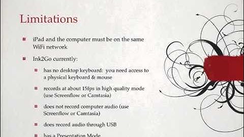 iPad as Interactive Whiteboard - Part 4:  Current Limitations