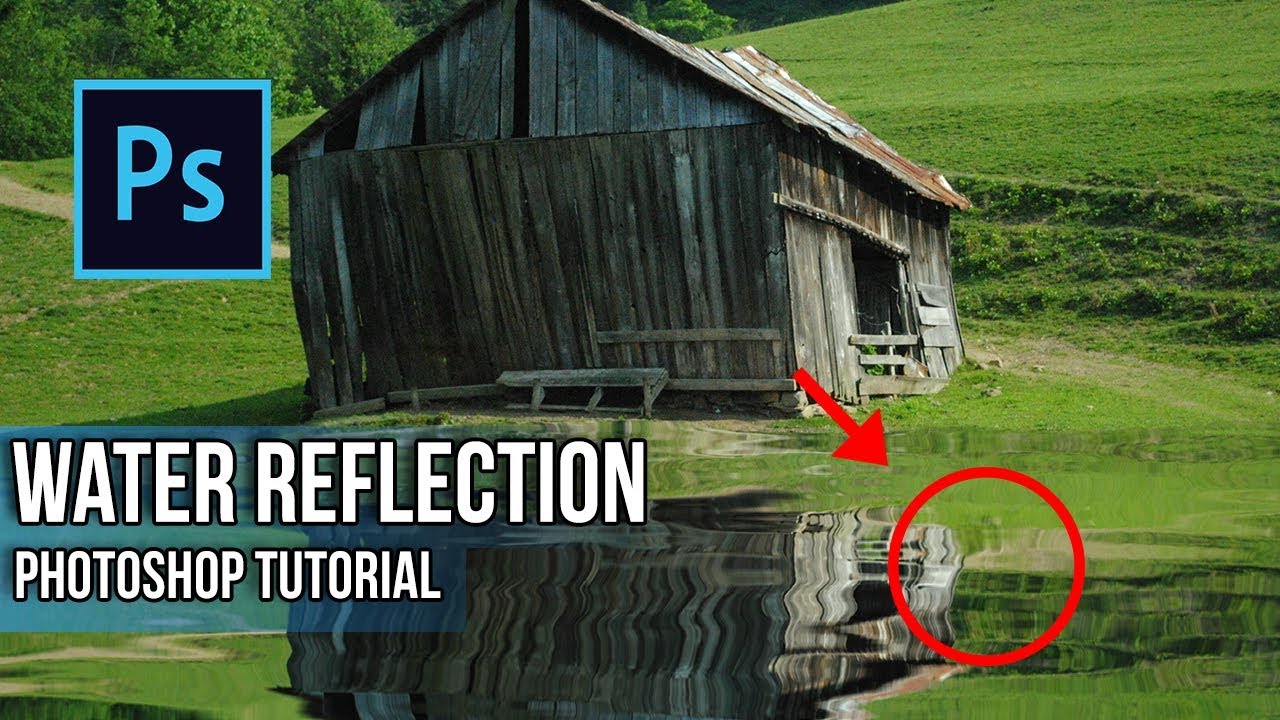 TUTORIAL Realistic Water Reflection YouTube