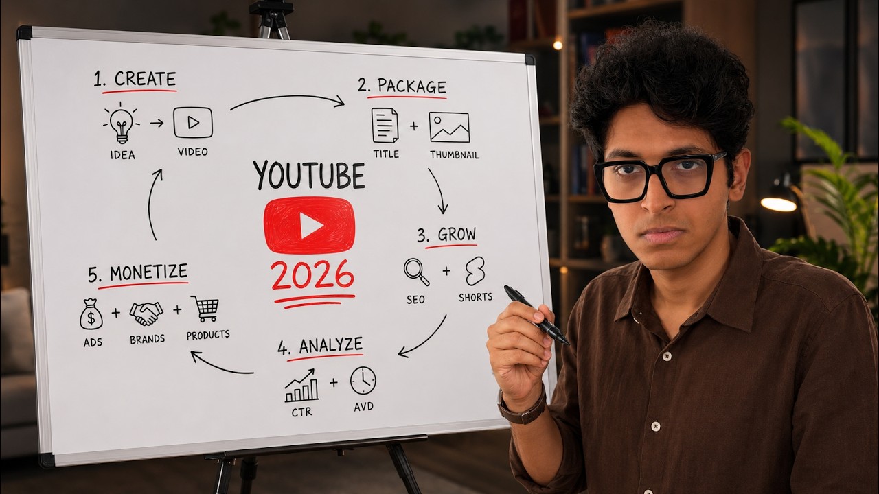 If I Started a YouTube Channel from Scratch in 2026, I'd Do This