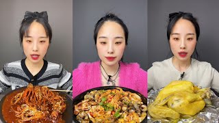 75: The eating special Chinese food by Taozi 🔥🐙 #cooking #sweet #foodstagram #breakfast #fresh #asmr