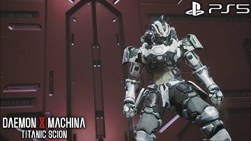 DAEMON X MACHINA TITANIC SCION DEMO ON PS5 GAMEPLAY (PART 2)