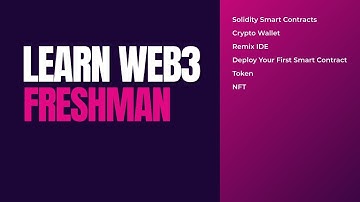 Deploy your first smart contract, token, and NFT! - Part 1