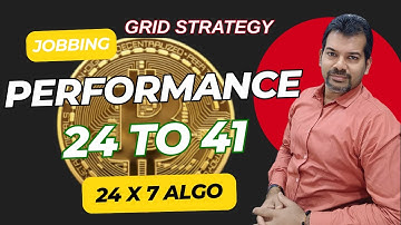 Update 21 : Performance Check Crypto Grid Strategy | Algo Trading | 24 x 7 Automated Jobbing
