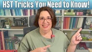 Half Square Triangles (HSTs) Made Perfect: Fix Your Wonky Units FAST!