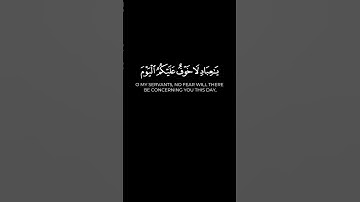 الأخلاء يومئذ بعضهم لبعض عدو | كرومات قرآن كريم بصوت #أحمد_بن_طالب | #سورة_الزخرف