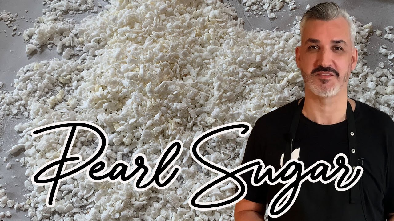 How to make PEARL SUGAR, Sucre Perlé 