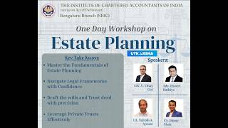 One Day Workshop on Estate Planning - Technical Session -1