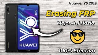 Así Borra La cuenta Huawei Y6 2019 (MRD-LX3)