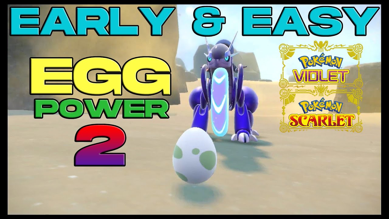 Getting Egg power 2 in Pokemon Scarlet/Violet! YouTube