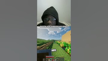 Motion Blur In A Shader Is Crazy 😂  #minecraftgameplay #minecraft #fyp #minecraftshorts #funny