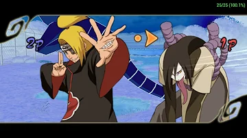 Naruto Ultimate Ninja Heroes 3 Ad hoc multiplayer with PPSSPP