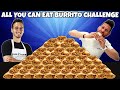 ALL YOU CAN EAT BURRITO CHALLENGE cucinati da MONIR di MASTERCHEF 10 (Food2Train) - MAN VS FOOD