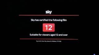Sky Cinema BBFC Slide Cert 12 (Violence, Mature Themes, Flashing Images)