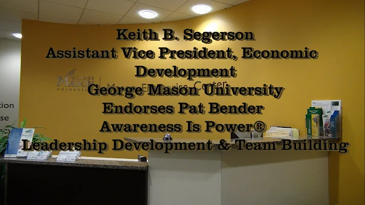 Keith B. Segerson Endorses Pat Bender Awareness Is...