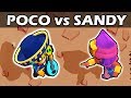 POCO vs SANDY | 1vs1 | Brawl Stars