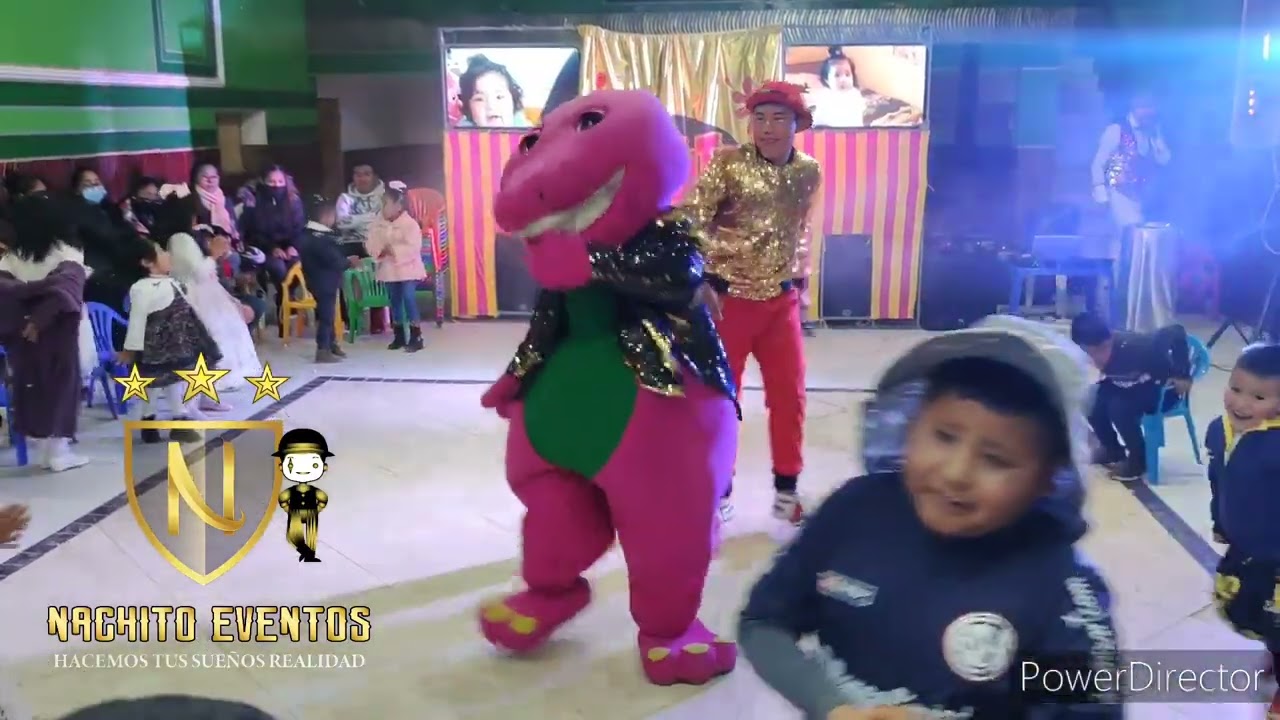 show de Barnie, el mejor show infantil, eventos infantiles, los mejores payasos, Oruro Bolivia