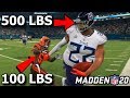 500 Pound Running Back vs. 100 Pound Defenders in Madden 20