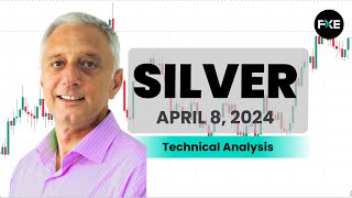 Silver Daily Forecast and Technical Analysis for April 08, 2024 by Bruce Powers, CMT, FX Empire