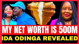 Celebrity MY NET WORTH IS 500M!!IDA ODINGA REVEALED  Net Worth