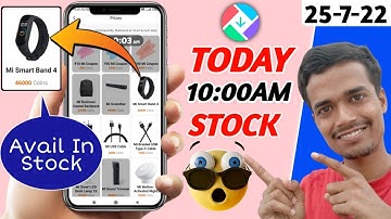 GetApps 10:00am Stock (25-7-22) Mi Smart Band 4 Avail In Stock 😱🔥