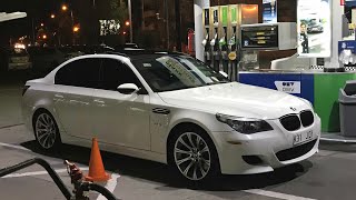 #93 Car vLog - CRAZY BMW M5 DRIFT / M3 & E55 AMG